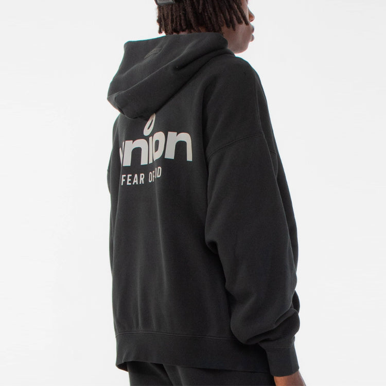 Fear of God Essentials FW21 Vintage Hoodie x Union LA 'Black' FOG-FW21-096