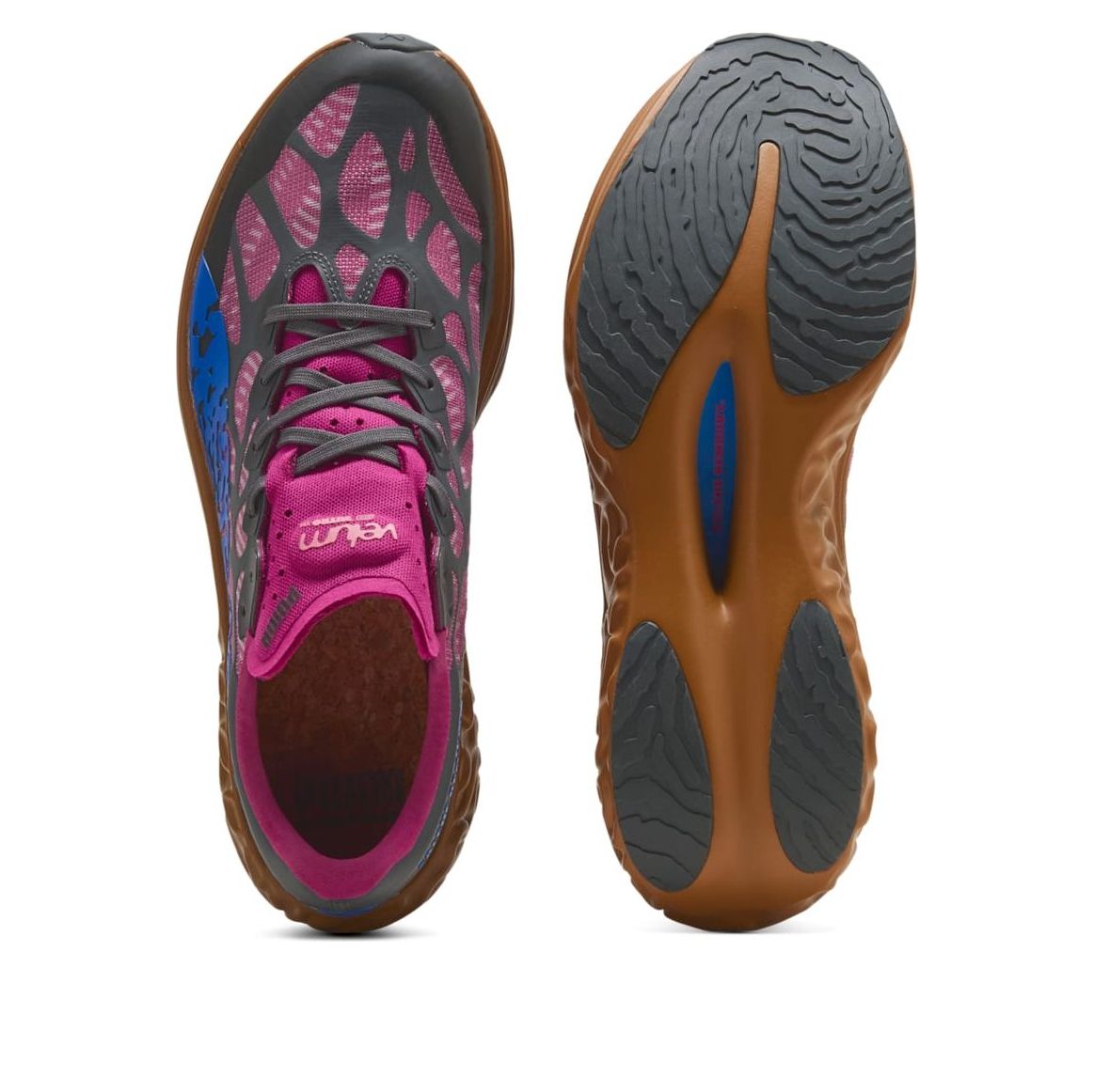 PUMA x Salehe Bembury Velum Nitro Shoes 'Salmon Pink Brown' 313604-01