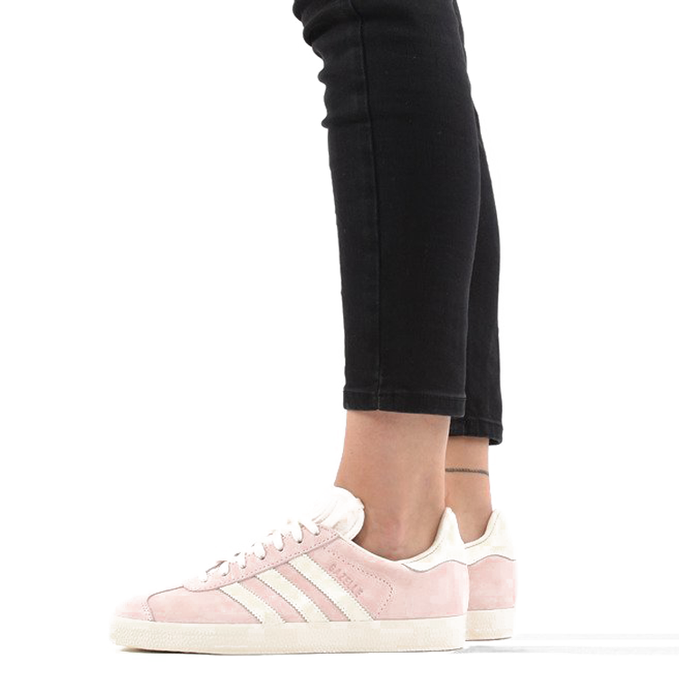 (WMNS) adidas Gazelle 'Pink White' EE5546