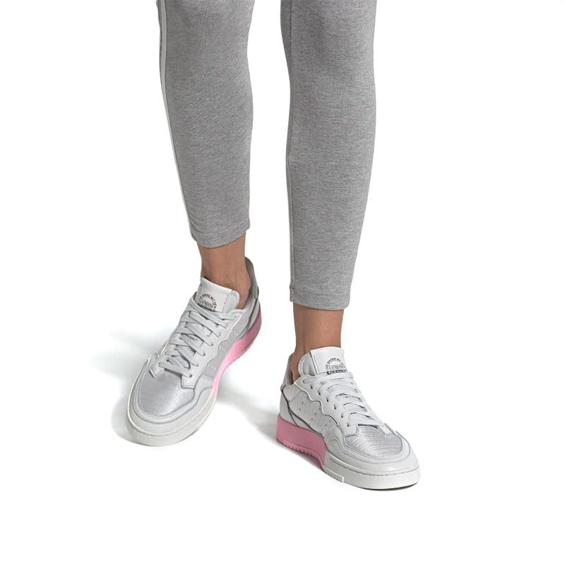(WMNS) adidas originals Super Court 'White Pink' EF5935