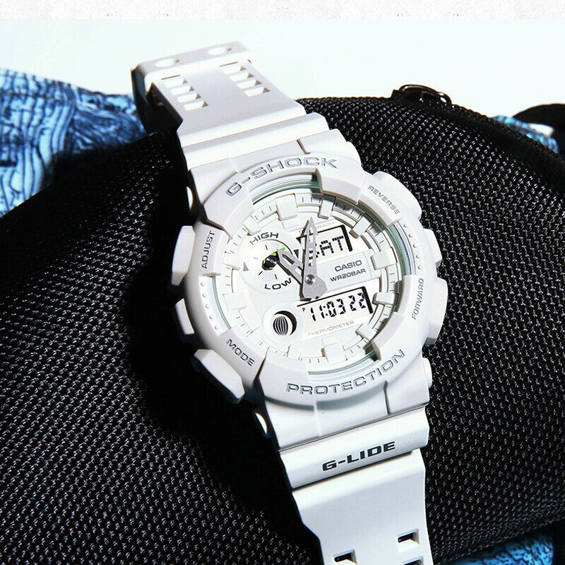 CASIO Baby-G 'White' GAX-100A-7A&BA-110TM-7A
