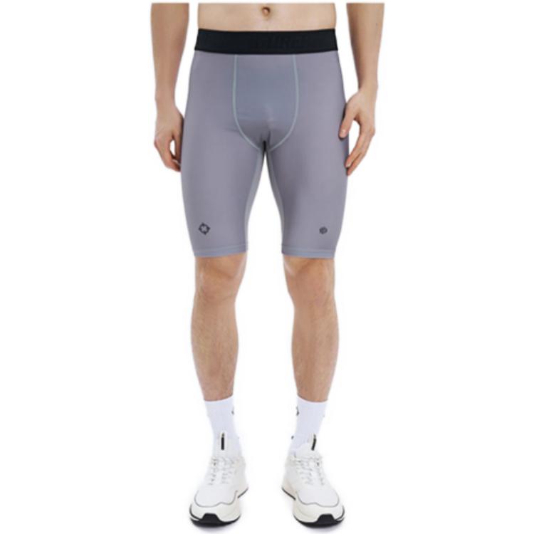 Rigorer Compression Leggings 1/2 'Black Grey White' Z123211406