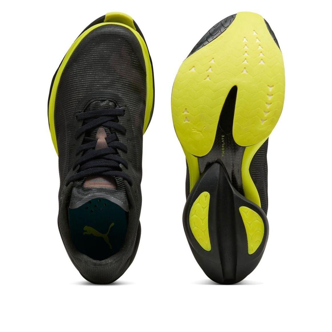 (WMNS) PUMA x Aston Martin Aramco F1 Team Fast-R Nitro Elite 3 'Black Lime Shimmer' 314219-01