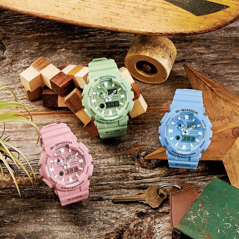 CASIO G-Shock Analog-Digital 'Light Blue' GAX-100CSA-2A