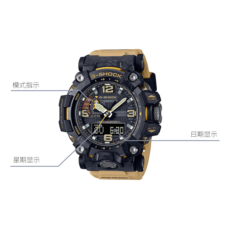 CASIO G-Shock Mudmaster 'Black' GWG-2000-1A5PR