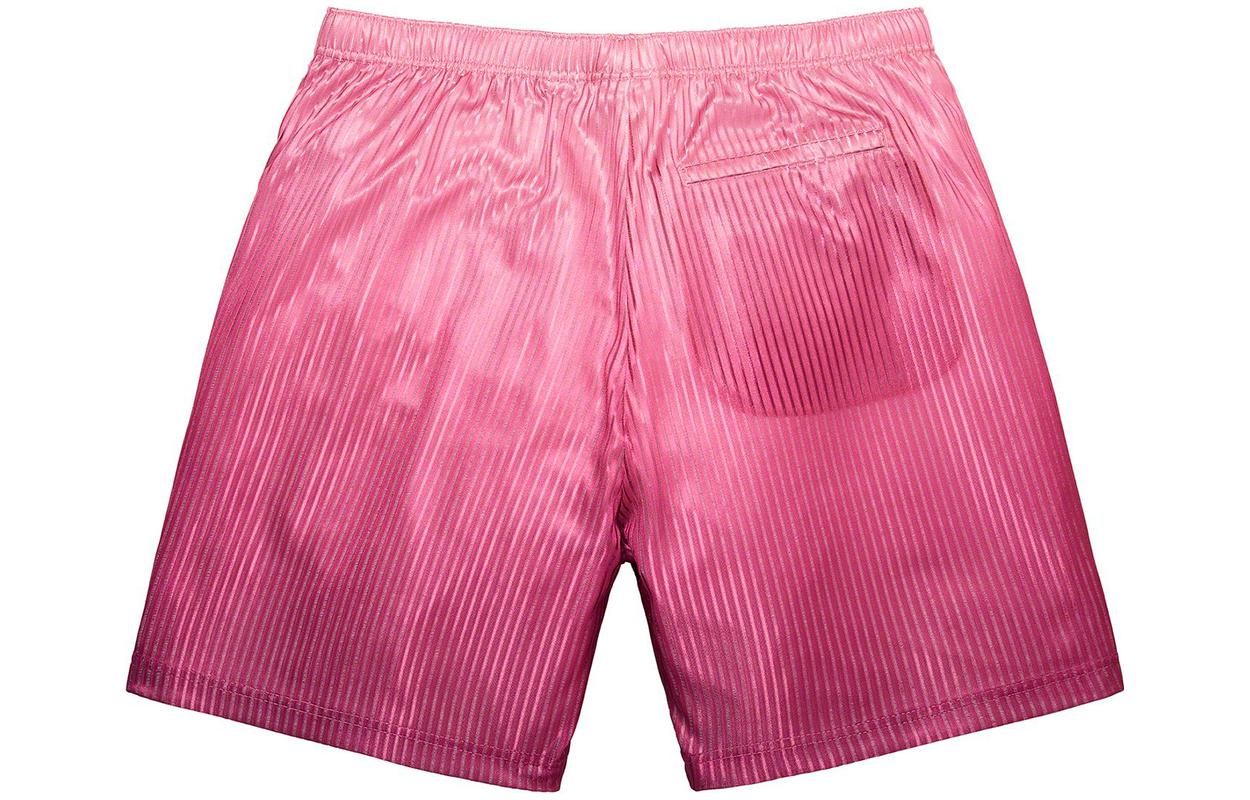 Supreme SS23 Week15 Gradient Mesh Stripe Shorts 'Pink' SUP-SS23-251