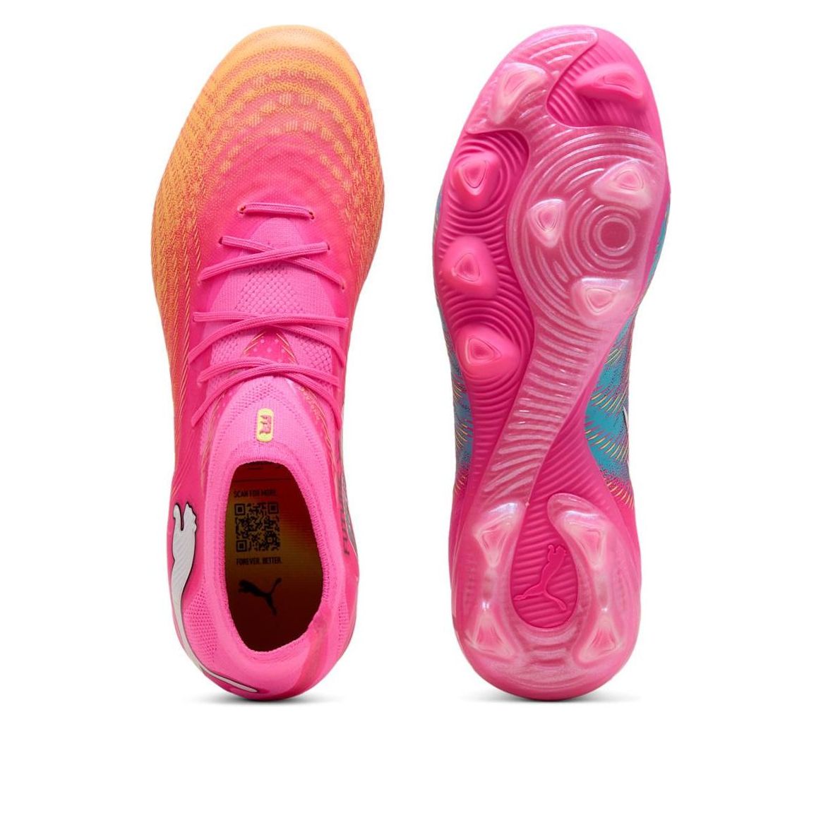 (WMNS) PUMA Future 9 Pro FG/AG 'Poison Pink Sun Stream' 108717-05