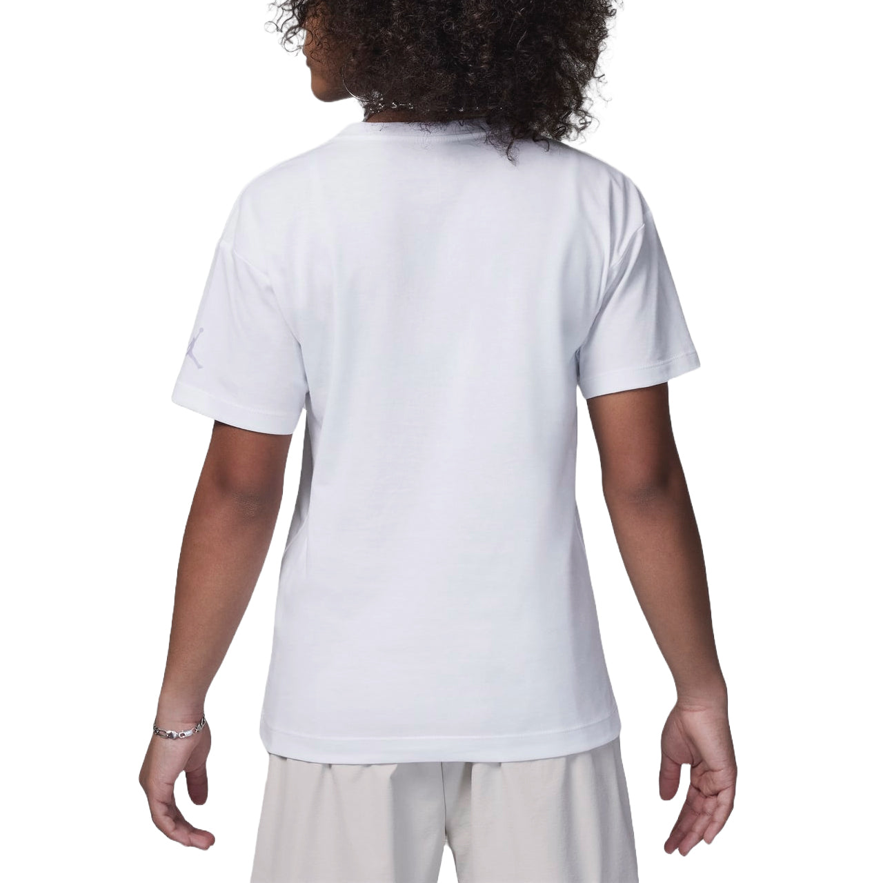 (GS) Air Jordan 23 Flight Graphic T-shirt 'White' HF2053-100