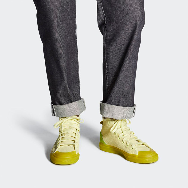 (WMNS) adidas Nizza Hi RF 'Ice Yellow Green' FW4542