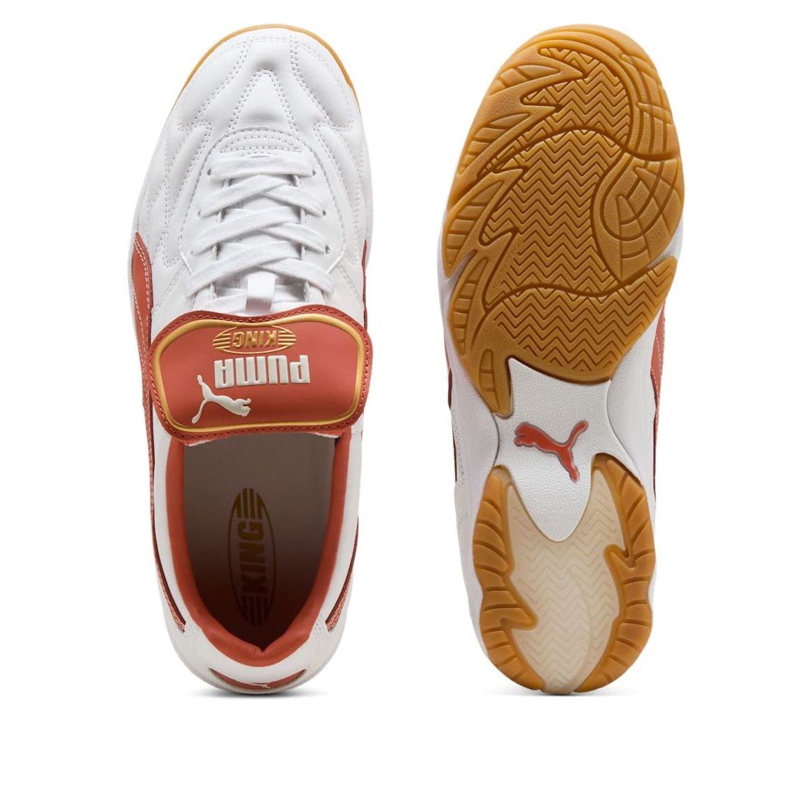 PUMA King Indoor 'White Orange' 401683-20
