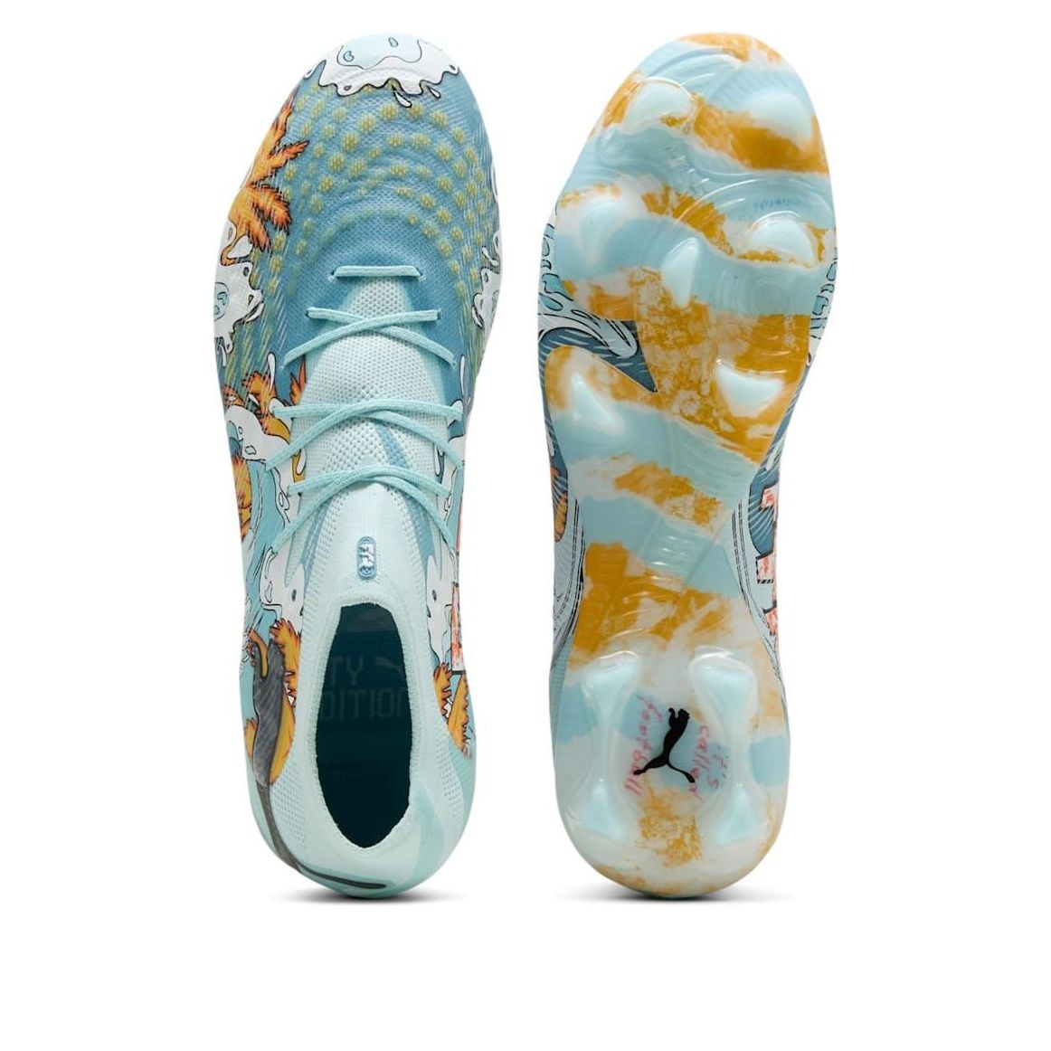 PUMA Future 9 Ultimate Ca La FG 'Light Aqua Aqua Team Aqua' 108955-01