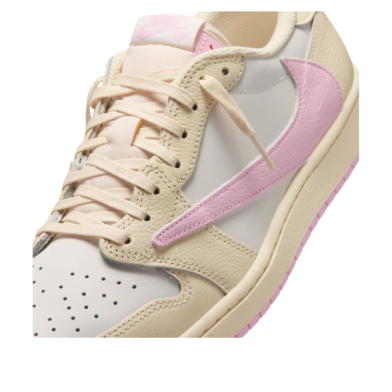 Air Jordan 1 Low OG x Travis Scott 'Shy Pink' IQ7604-100