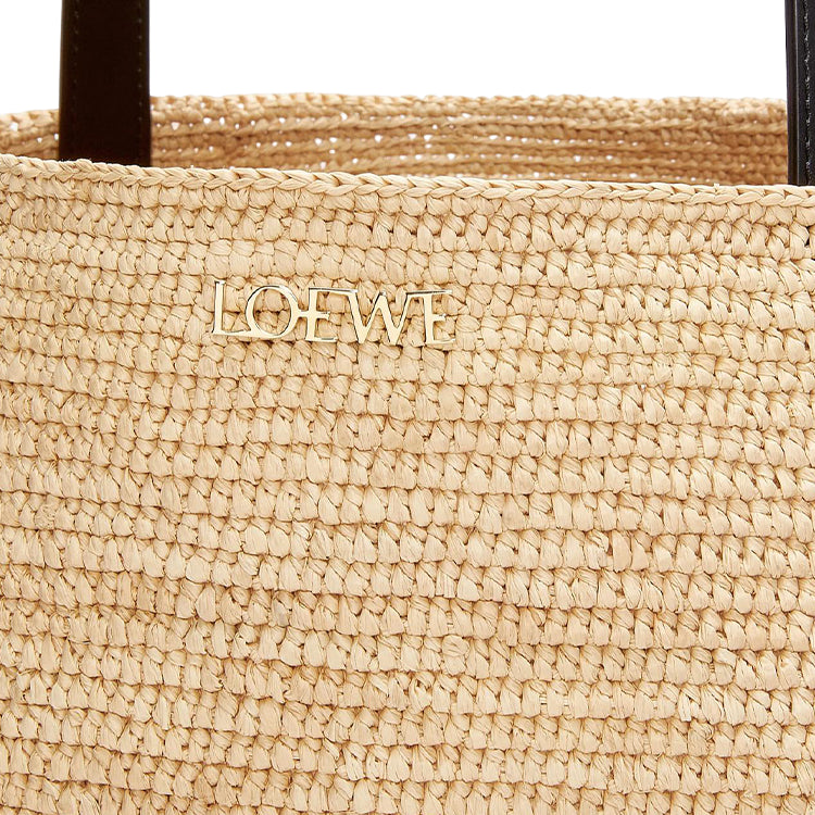 (WMNS) Loewe XL Puzzle Fold Tote 'Natural Black' B779Q18X18-2165