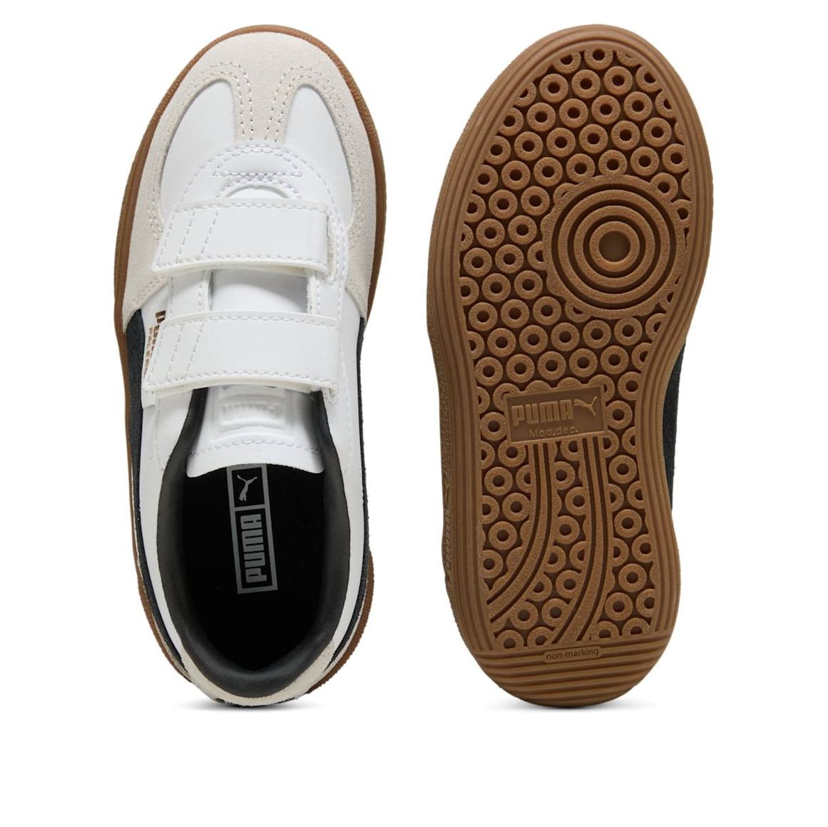 (PS) PUMA Palermo Elevata Leather 'White Vapor Grey Gum' 402003-01