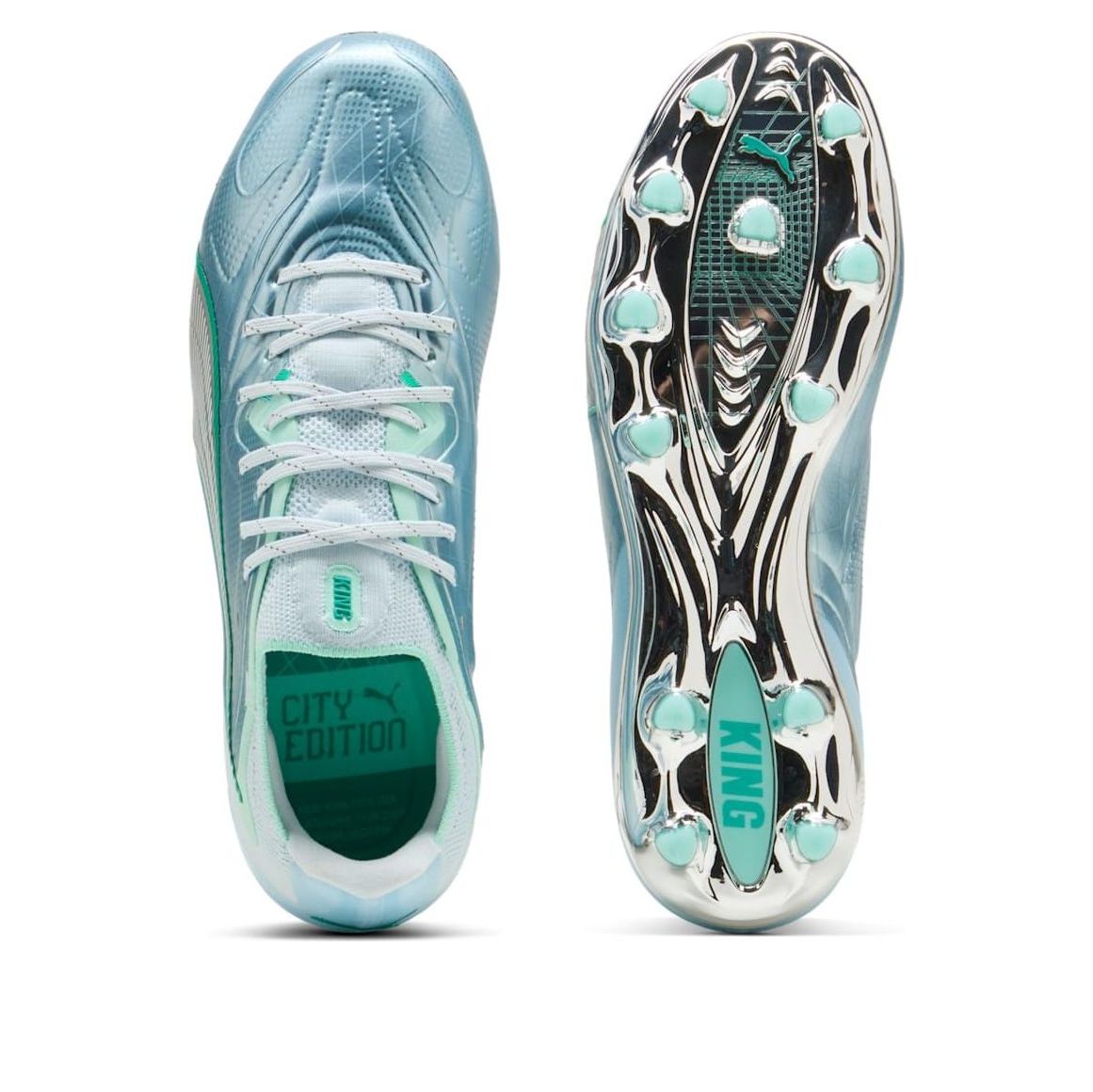 PUMA King 20 Ultimate CA NYC FG/AG 'Icy Blue Mint Jelly' 108959-01