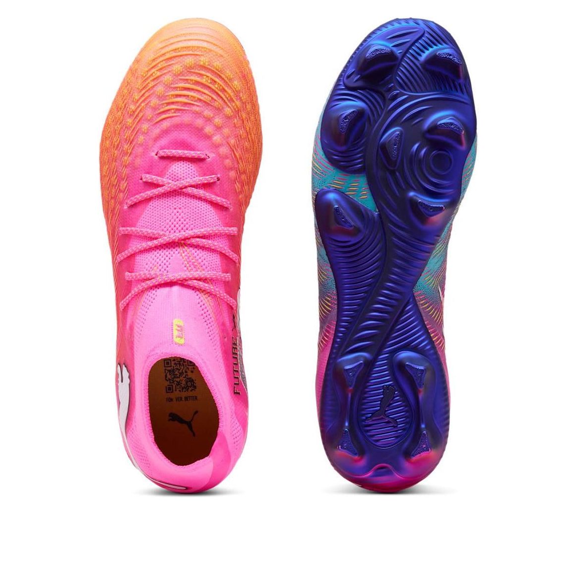 (WMNS) PUMA Future 9 Ultimate FG 'Poison Pink Sun Stream' 108716-05