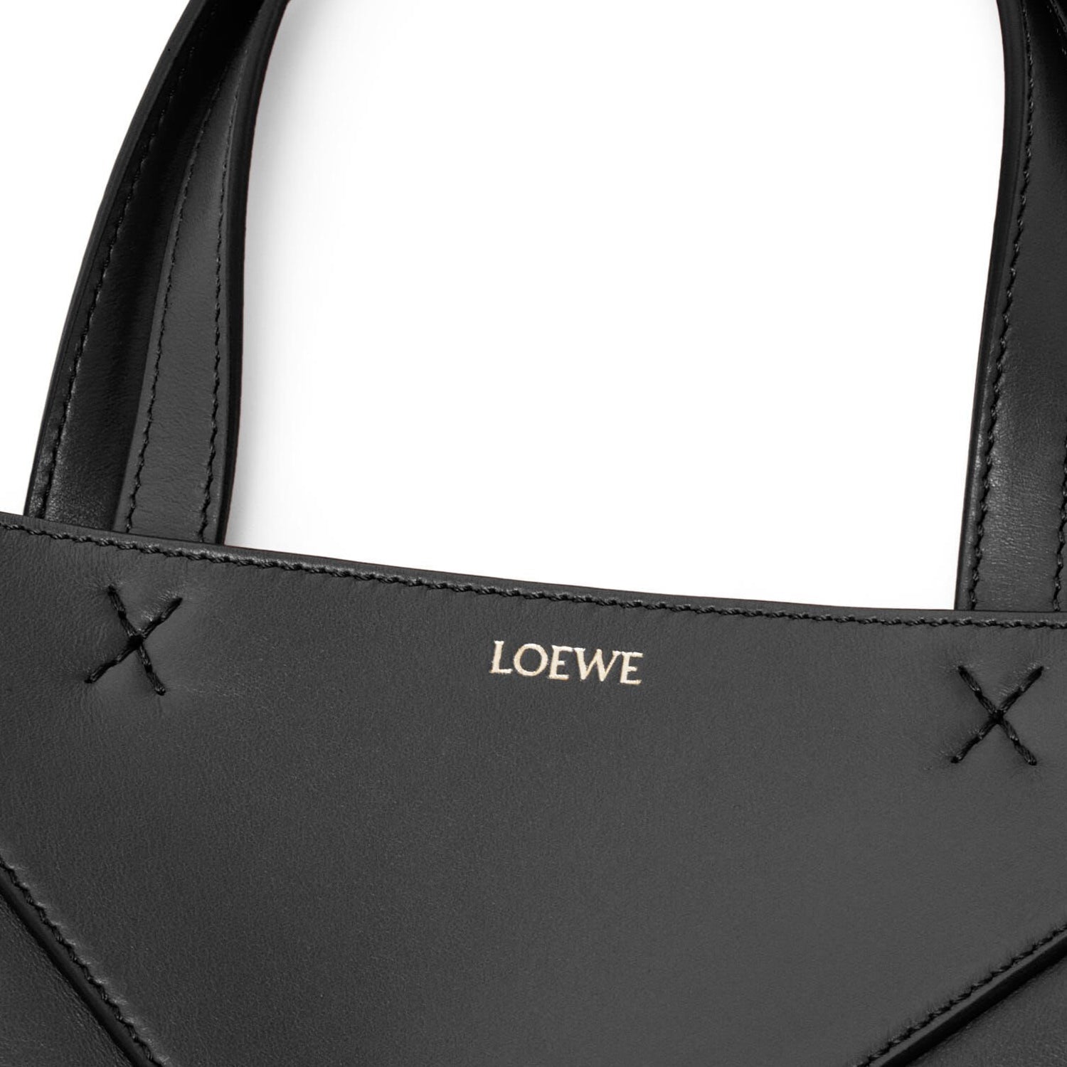 (WMNS) Loewe Mini Puzzle Fold Tote 'Black' A657V25X01-1100