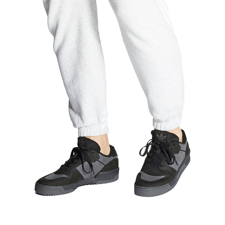 (WMNS) adidas Rivalry Low 'Black Grey' FV4911