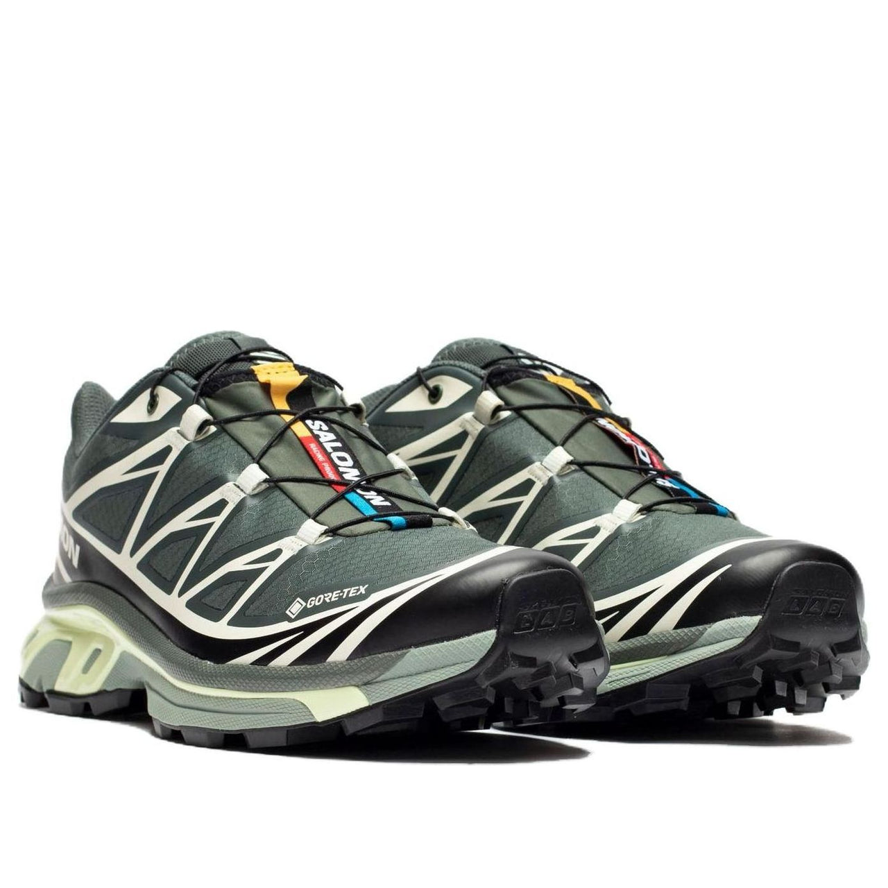SALOMON XT-6 Gore-Tex 'Black Lime Cream' 475813