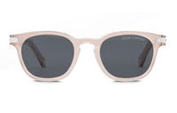 LOUIS VUITTON Plate Frame Irregular Shape Sunglasses Men's Pink