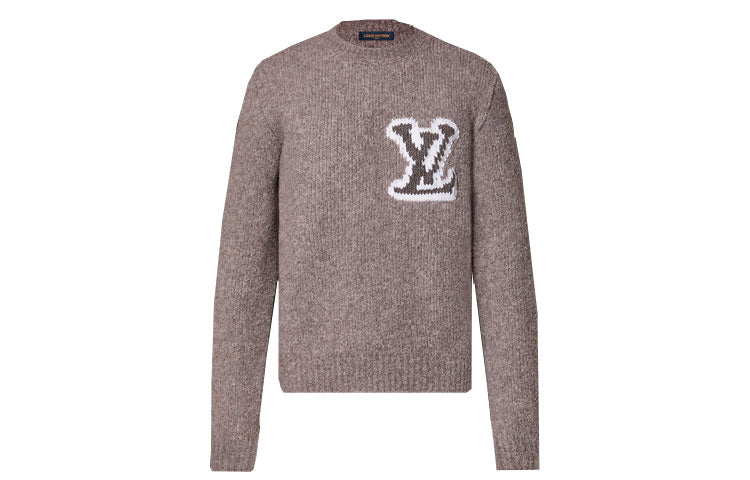 LOUIS VUITTON FW23 Sweater Men's Light Brown