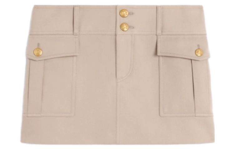 CELINE SS23 Casual Short Skirts Women's Brown