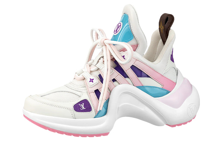 LOUIS VUITTON Archlight 1.0 Sneakers 'White Purple Pink' Women's