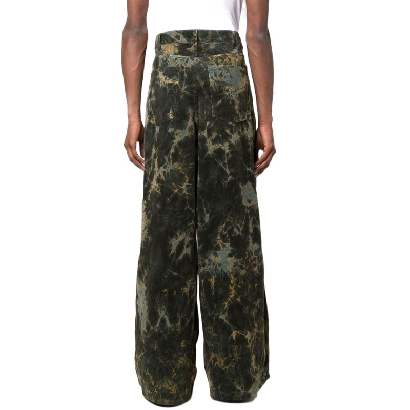 CELINE All Over Patterned Low Rise Jeans