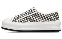 DIOR Walk'n'Dior Platform Shoes Anti Slip Wear Resistant Low Top Skateboard Shoes Women's White Black