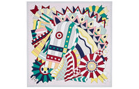 HERMES Silk Scarves Women's Pink