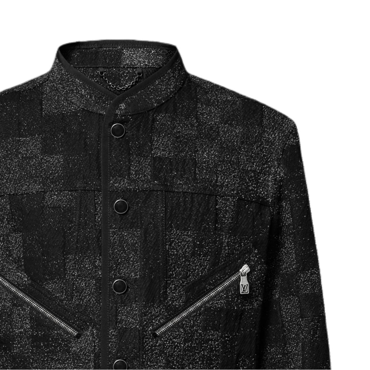 LOUIS VUITTON Denim Bouclette Flight Jacket