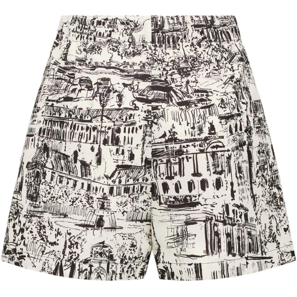 DIOR SS24 Casual Shorts Women's Black