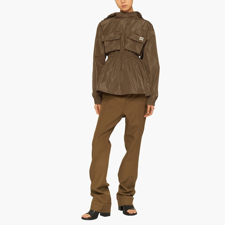 MIU MIU Jackets Women's Clay Gray