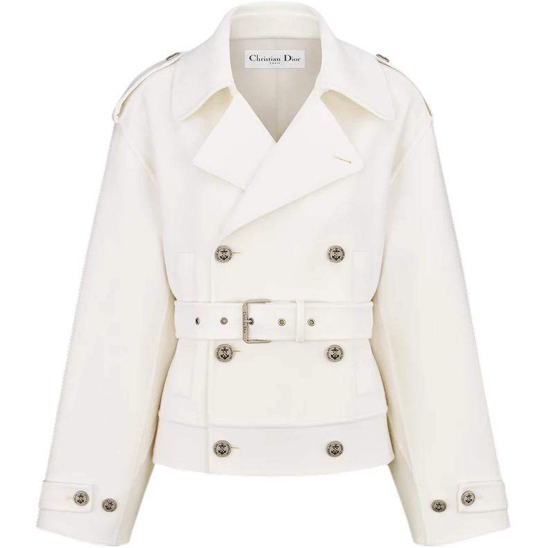 DIOR Coats Women's Beige