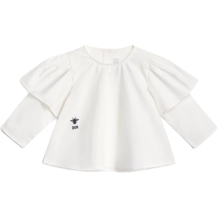 DIOR Shirt SS25 White Infant And Toddler