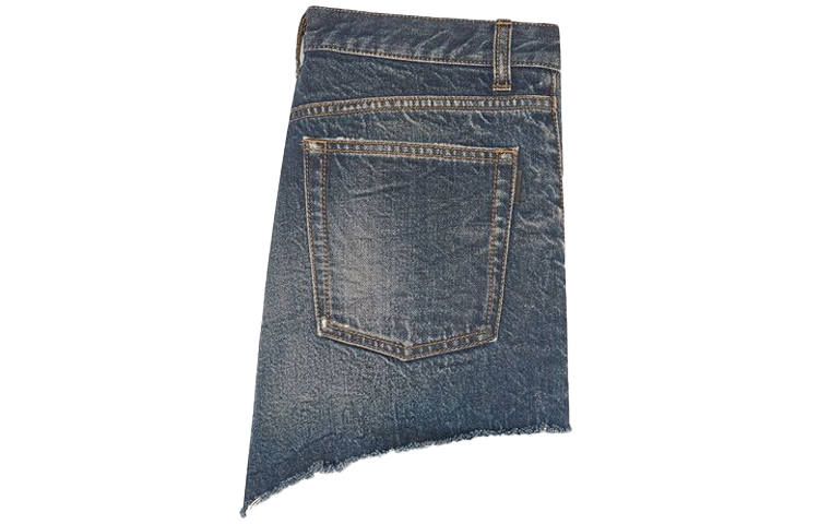 SAINT LAURENT Casual Shorts Men Blue Moon