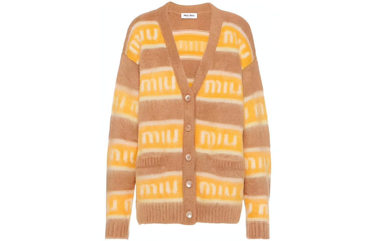 MIU MIU FW22 Knitwear Women's Yellow