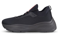 PRADA Cushioning, Slip Resistant, Abrasion Resistant, Breathable Low Top Casual Shoes Men's Black