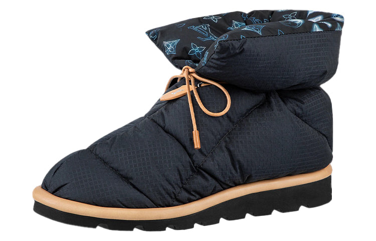 LOUIS VUITTON Lv Pillow Comfort Ankle Boots 'Navy' Women's