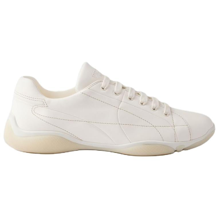 PRADA Low Top Casual Shoes Men's White