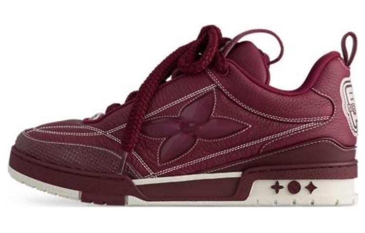 LOUIS VUITTON LV Skate Sneaker Bordeaux Red