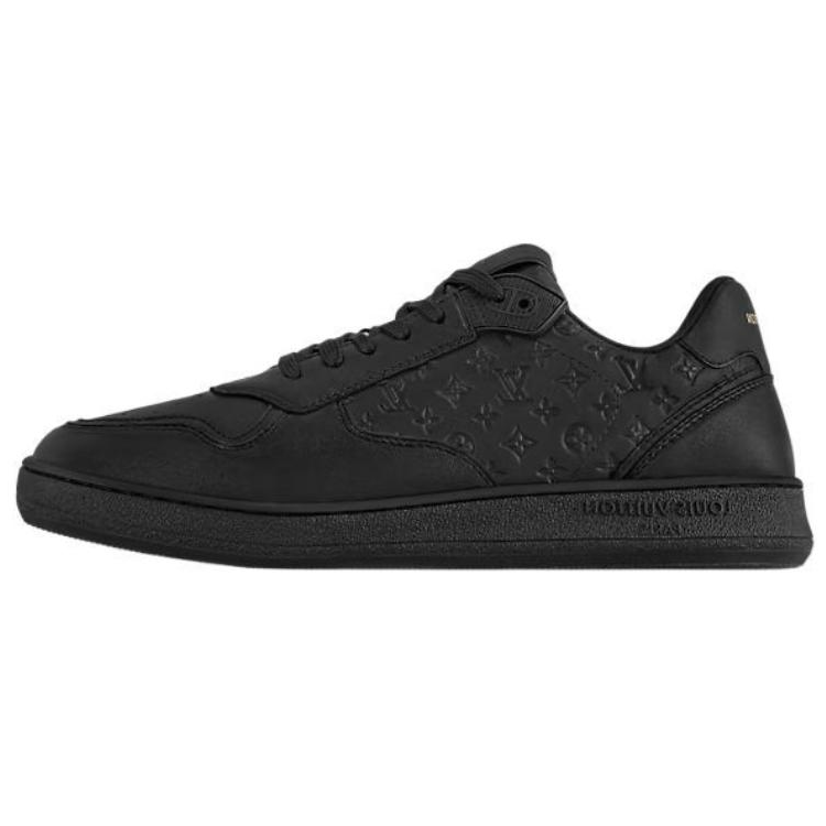 LOUIS VUITTON LV Stadium Low-Top Skateboard Shoes Women's Black