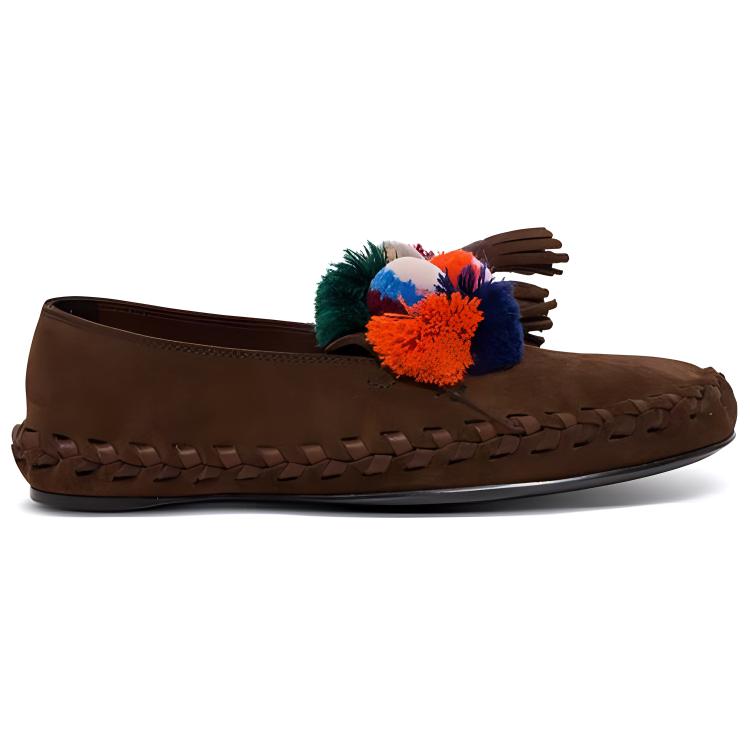 CELINE Casual Single Shoes Women's Brown