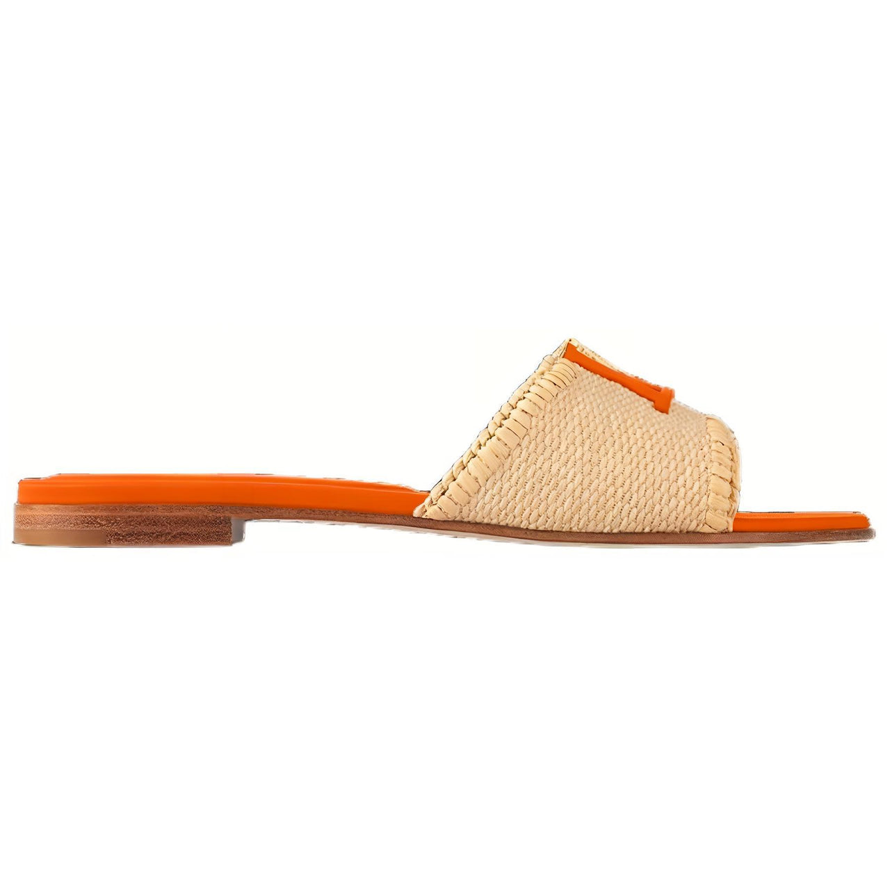 LOUIS VUITTON Capri Slide Slippers Women's Orange