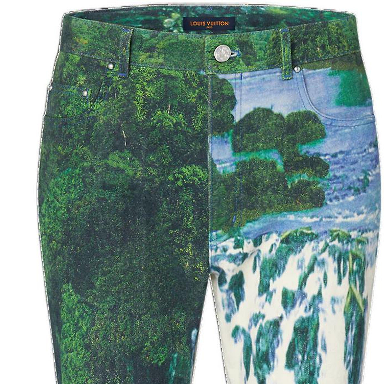 LOUIS VUITTON Jeans Men's Green