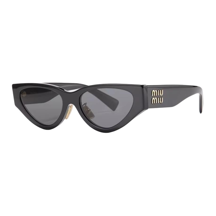 MIU MIU Plate Frame Injection Molding Metal Cat Eye Sunglasses Women's Multicolor