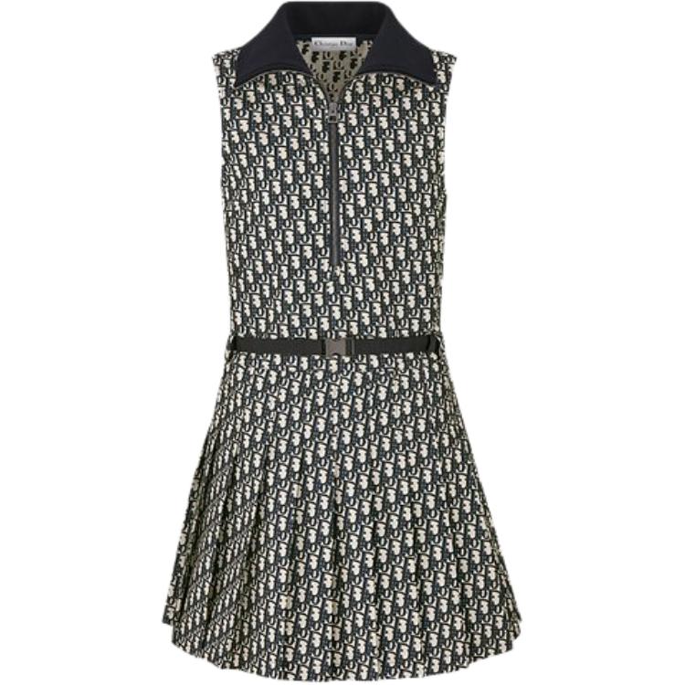 DIOR Pleated Short Dress