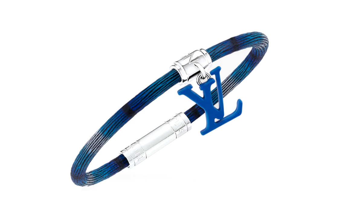 LOUIS VUITTON Keep It Shape Leather Bracelet