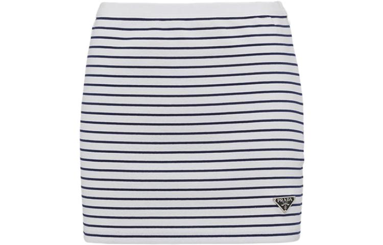 PRADA SS23 Casual Short Skirts Women's White
