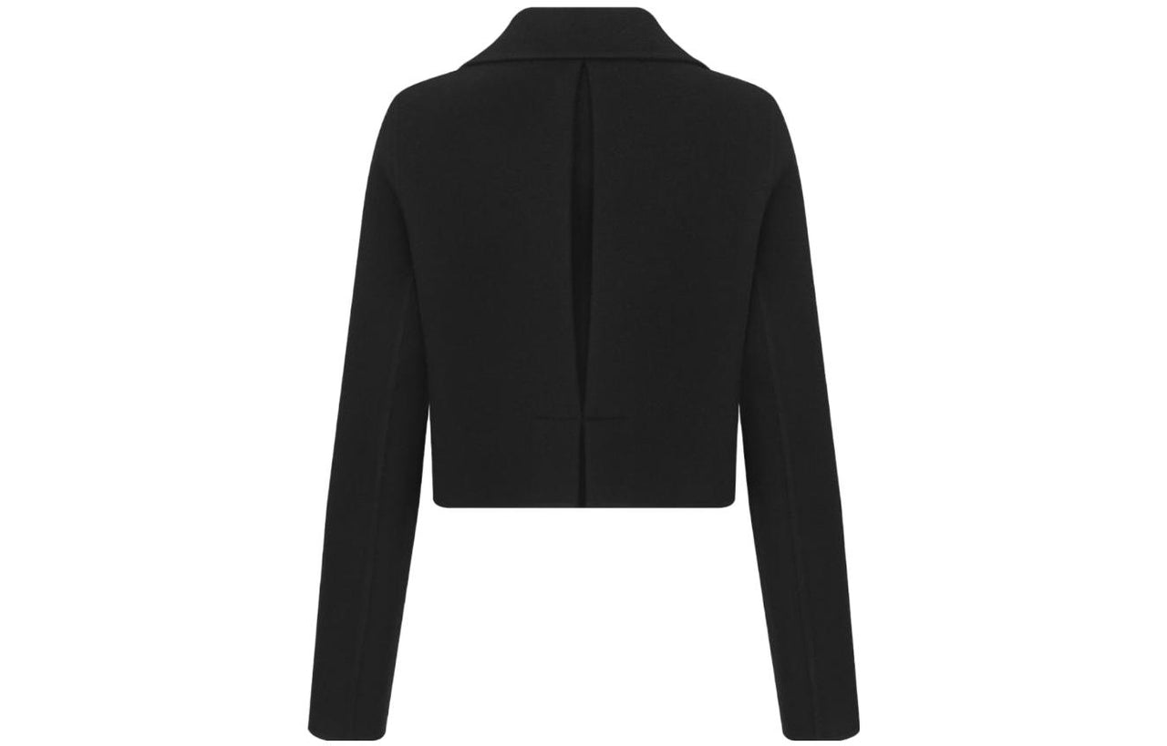 DIOR SS23 Cropped Coats Women's Black
